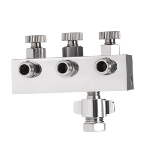 Краскораспылитель 3-полосная воздушная щетка воздушный шланг сплиттер с 14 