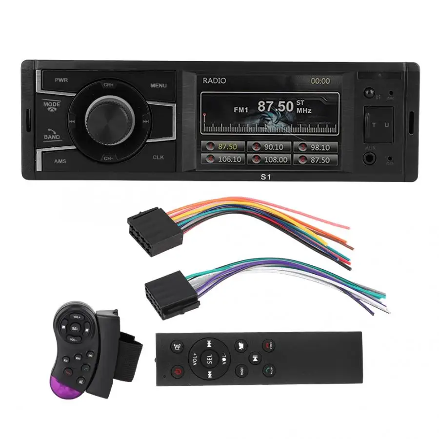 Автомобильный MP3 плеер 3 2 дюймов HD BT стерео радио mp3 музыкальный в тире FM