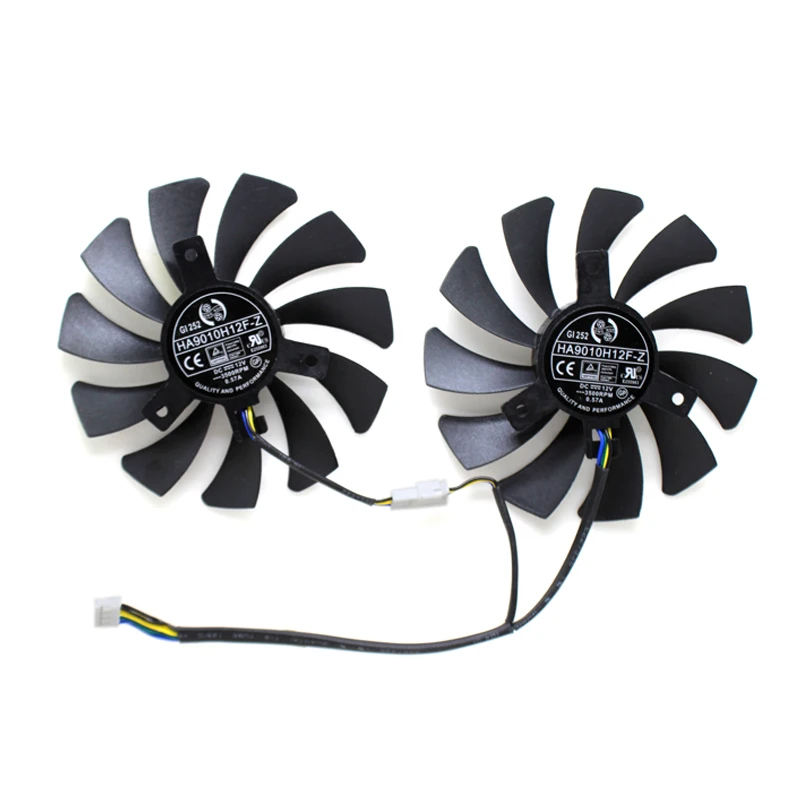 Новый охлаждающий вентилятор для графической карты MSI GeForce GTX 1060 Hurricane 6G GDDR 1050 85 мм