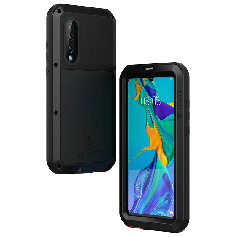 Водонепроницаемый сверхпрочный защитный чехол для huawei P30 Pro противоударный металлический защитный чехол для huawei P30Pro чехол с