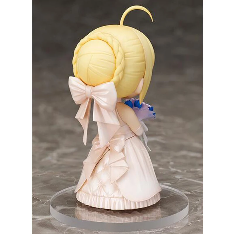Судьба Ночь Сабер аниме modello ди Azione Nendoroid 11 см giocattolo abito Sposa Ver. collezione сувенир regalo con