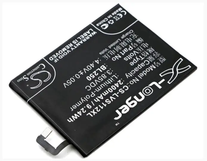 Аккумулятор Cameron Sino для LENOVO S1a40 2400 мАч две SIM-карты S1c50 с поддержкой S1 BL250 двумя