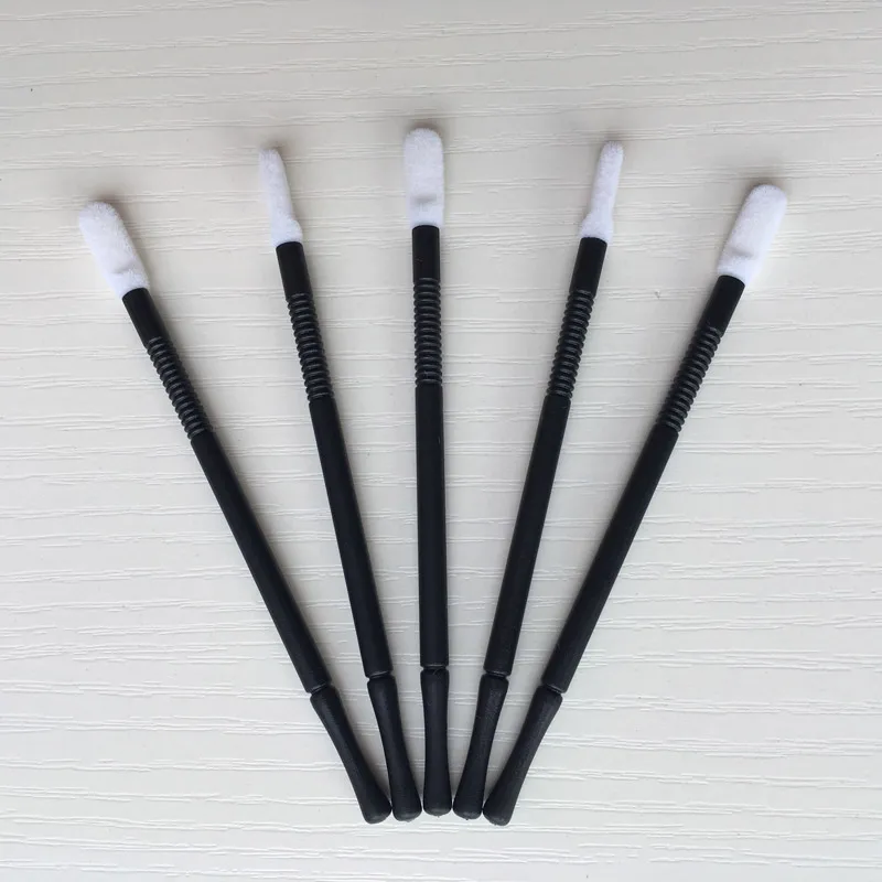 Новейшие 50 шт. Плоские Гибкие кончики одноразовая кисть для губ Губная помада