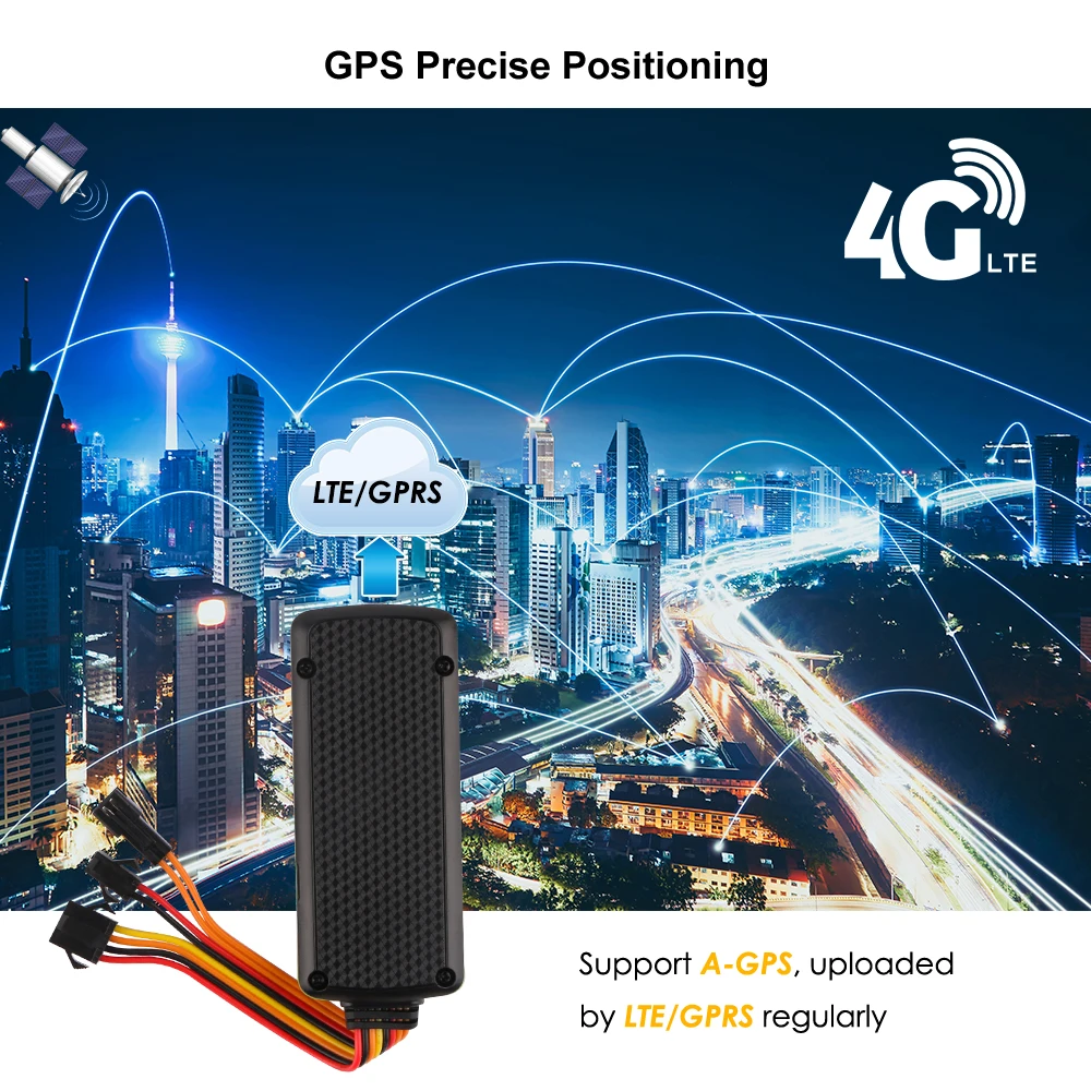 GPS трекер автомобильный 4G с SOS сигнализацией|GPS-трекеры| |