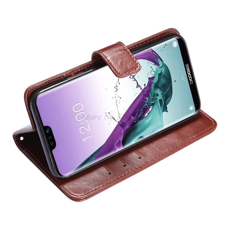 Капа Doogee N10 силиконовый чехол из искусственной кожи Кошелек задняя крышка флип-чехол Для Doogee Y7 Чехол Для Doogee N10 N 10 5,8" чехол для телефона