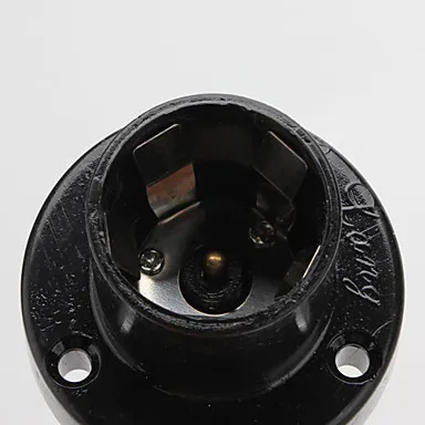 Черный винтажный патрон IWHD E27 для лампы лампы|socket lamp holder|lamp holderlampholder e27 |