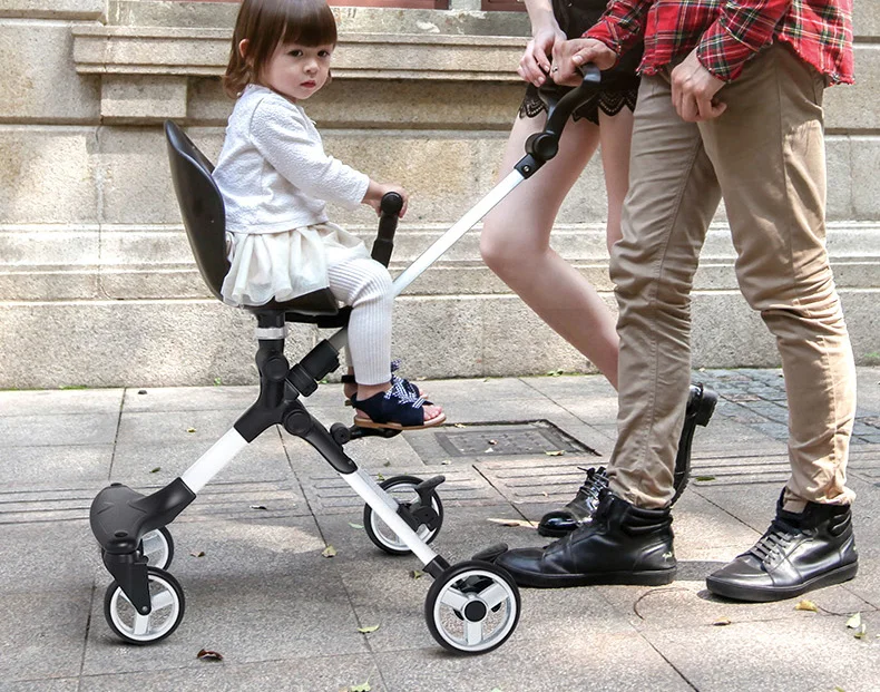 Dsland Doux bebe INBB finfin stok, самокат, детская коляска, 2 стороны, высокая, роскошный зонт, коляска, Трайк, супер стабильный, удобный инструмент для покупок