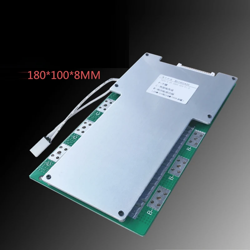 17 S 16 100A ток Lifepo4 3 2 в литиевых защиты доска BMS PCM заряда разряда общий порт 15 14 цепи