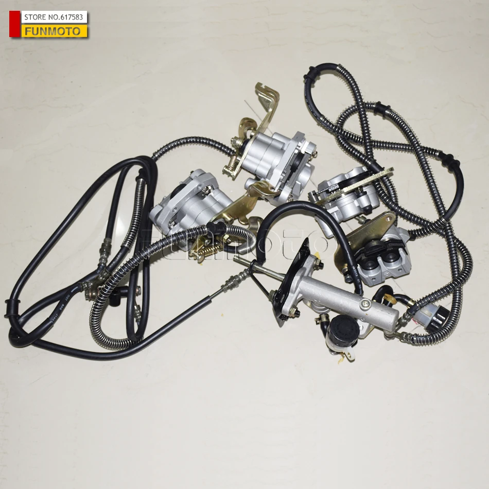 CFMOTO CFZ6 гидравлический тормоз в сборе ATV UTV мотоцикл 9060 0801B0|brake caliper cover kit|assembling toybrake