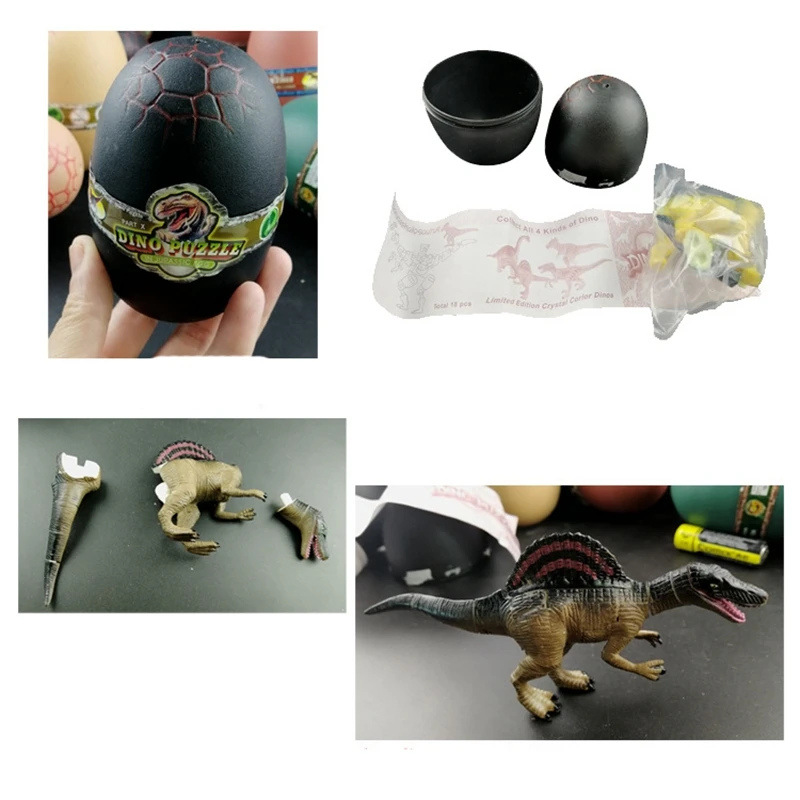 4 шт./лот большой размер Инкубационные Яйца динозавра новинка волшебные