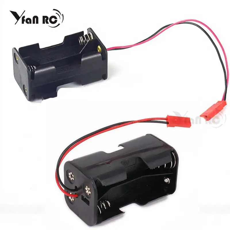 Коробка для батарей приемника Yfan RC NEW HOT SALES на 4 батарейки АА для моделей HSP масштабов 1/8 и 1/10.