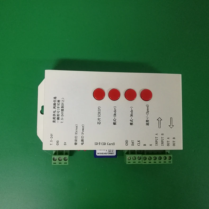 Программируемая rgb SD карта светодиодный пиксельный контроллер UCS1903 WS2811 модуль