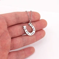 hzew horse shoe pendant necklace horseshoe necklaces horse lover gift