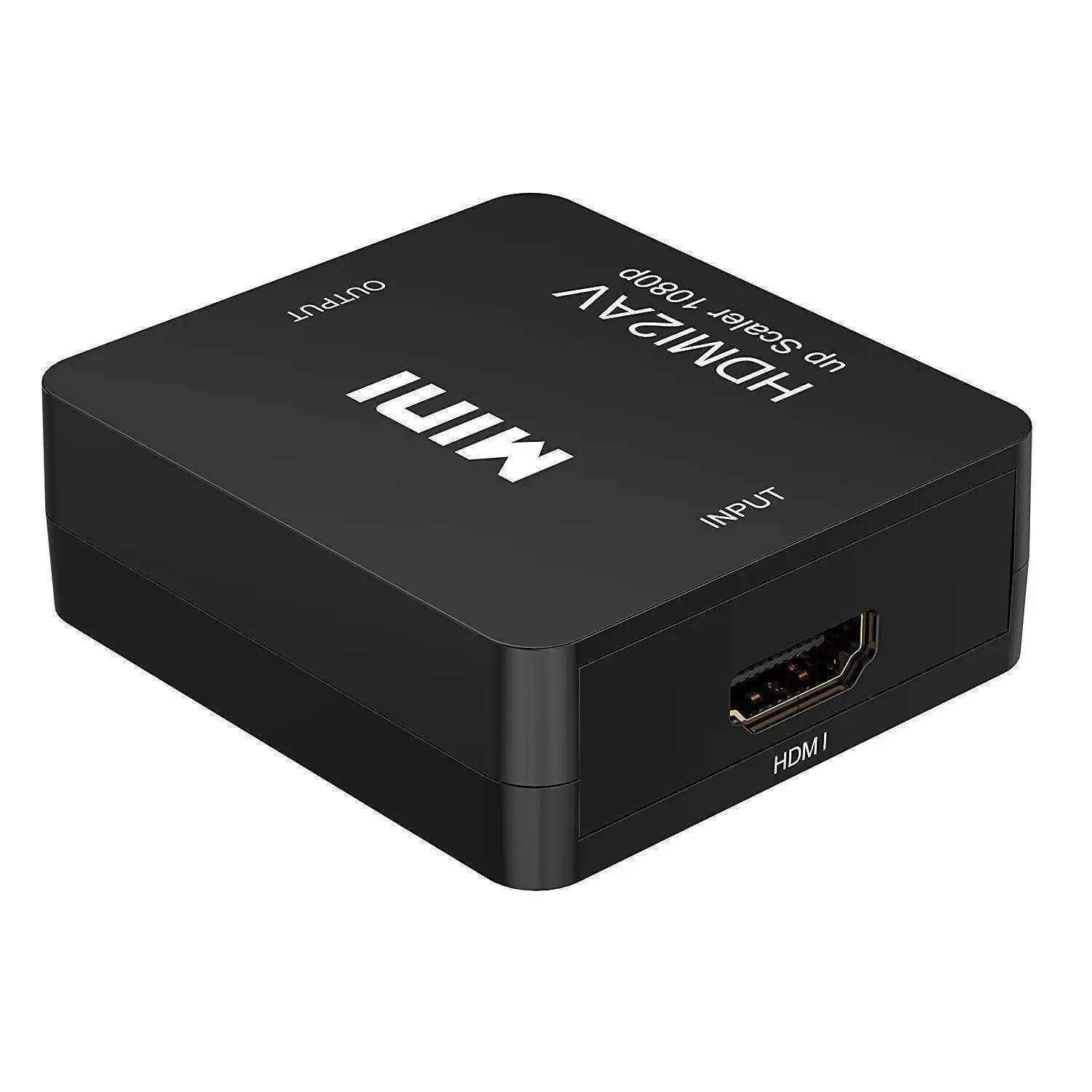 10 шт. Высокое качество HDMI CVBS к адаптер миниав видео конвертер коробка AV2HDMI RCA AV для