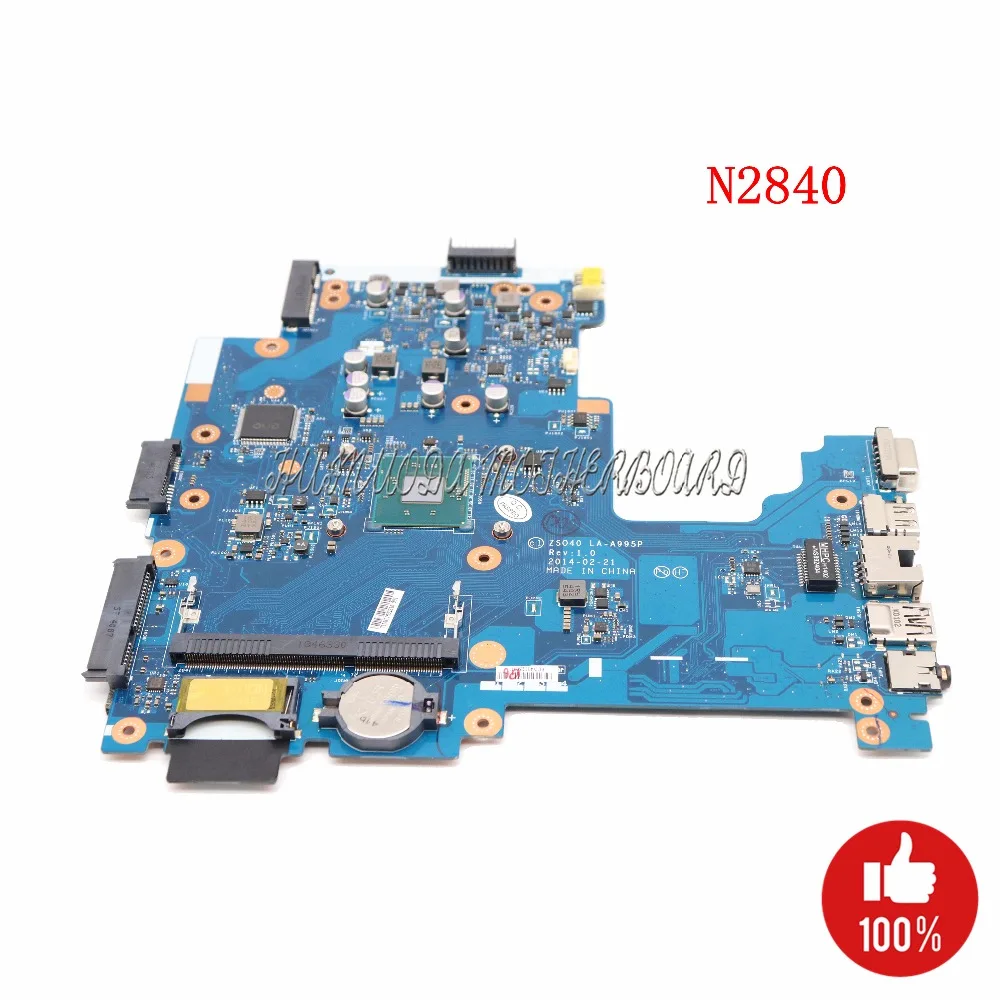 NOKOTION 788004-501 788004-001 основная плата для hp 14-R 240 Материнская плата ноутбука ZS040 LA-A995P SR1YJ N2840 Процессор