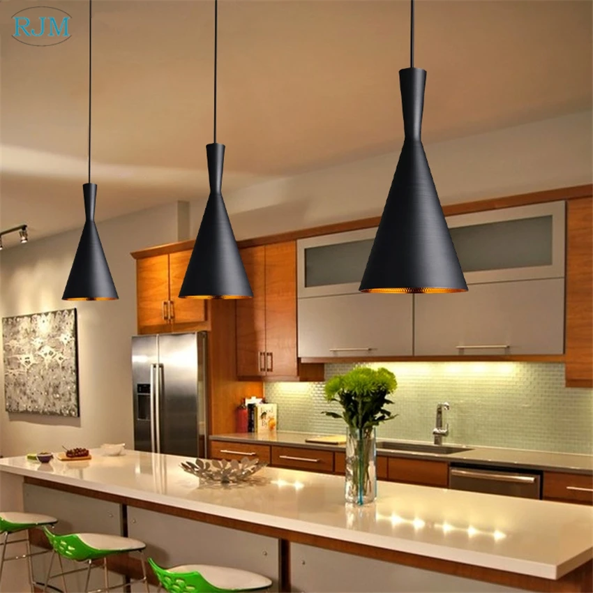 Винтажные алюминиевые подвесные светильники в стиле лофт Подвесная лампа для