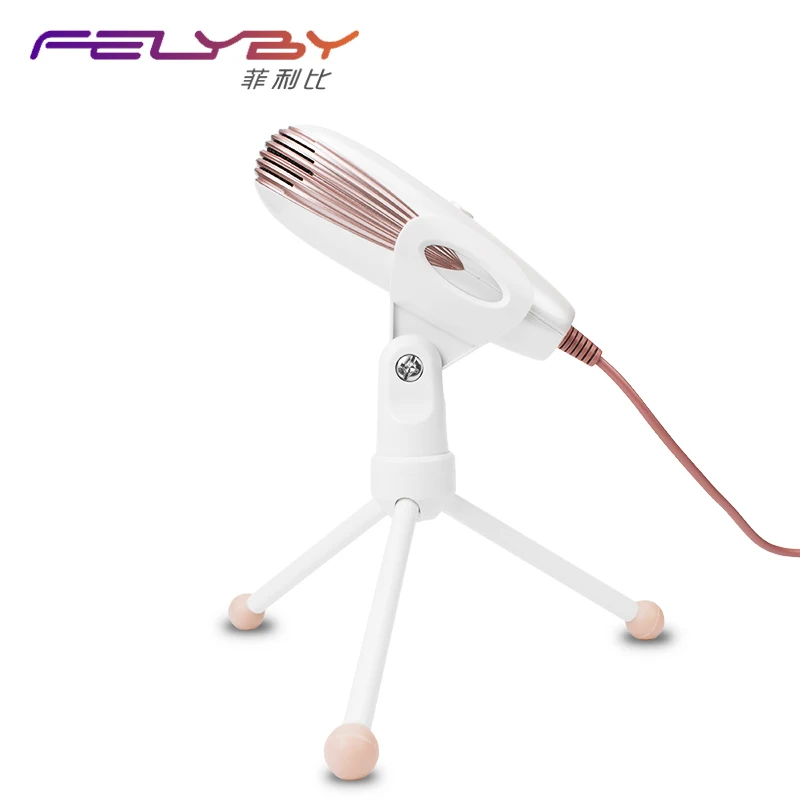 Высококачественный конденсаторный микрофон FELYBY настольный для компьютера