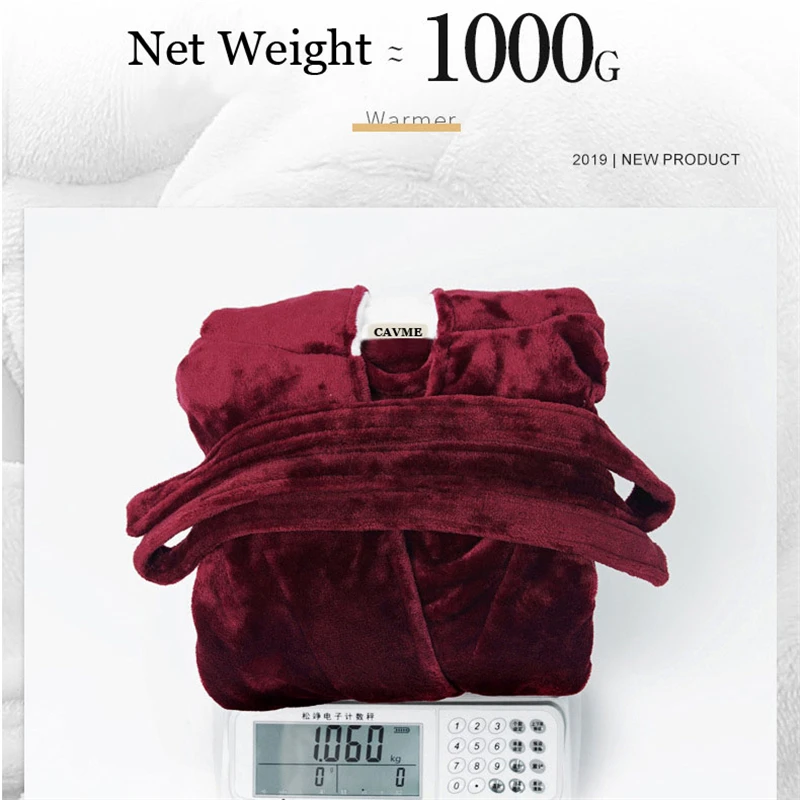 CAVME CUSTOM Logo Winter Bride Flannel Robe Women Hooded Long Kimono Bathrobe Bridesmaid Plus Size Dresses Nightgown