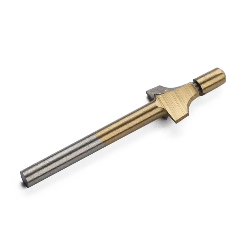 10pcs 3mm 1/8&quot HSS Wood Router Drill Bits Files Titanium Coated Mini Pocket Cutter Dremel Rotary Tool Set | Инструменты