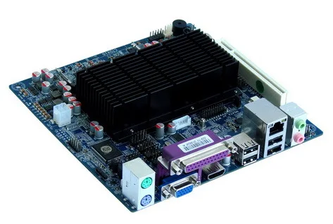 HCIPC M4231 4 HCM25J61B Atom D2550 Mini ITX материнская плата 6COM IR 1Mini PCIE 2SATA 8USB 1Giga LAN PCI VGA + HDMI.LPT 1DDR3