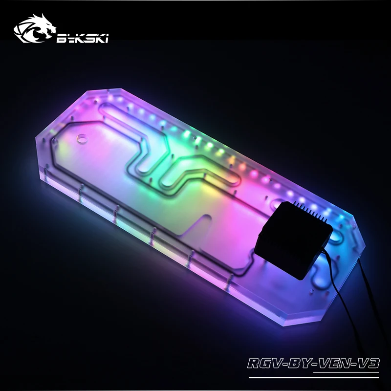 Bykski водный дефлектор 5V 3PIN RBW для Veneno чехол RGV-BY-VEN