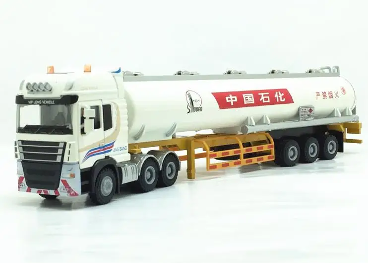 Высокая моделирования Sinopec нефтяной инженерии модель грузовика, 1:50 сплава модель игрушки, металлические литья, игрушечные транспортные средства