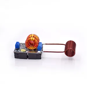 Мини-индукционный нагреватель ZVS DC 5-12 В, модуль источника питания для индукционного нагрева, плата для индукционного нагрева с катушкой