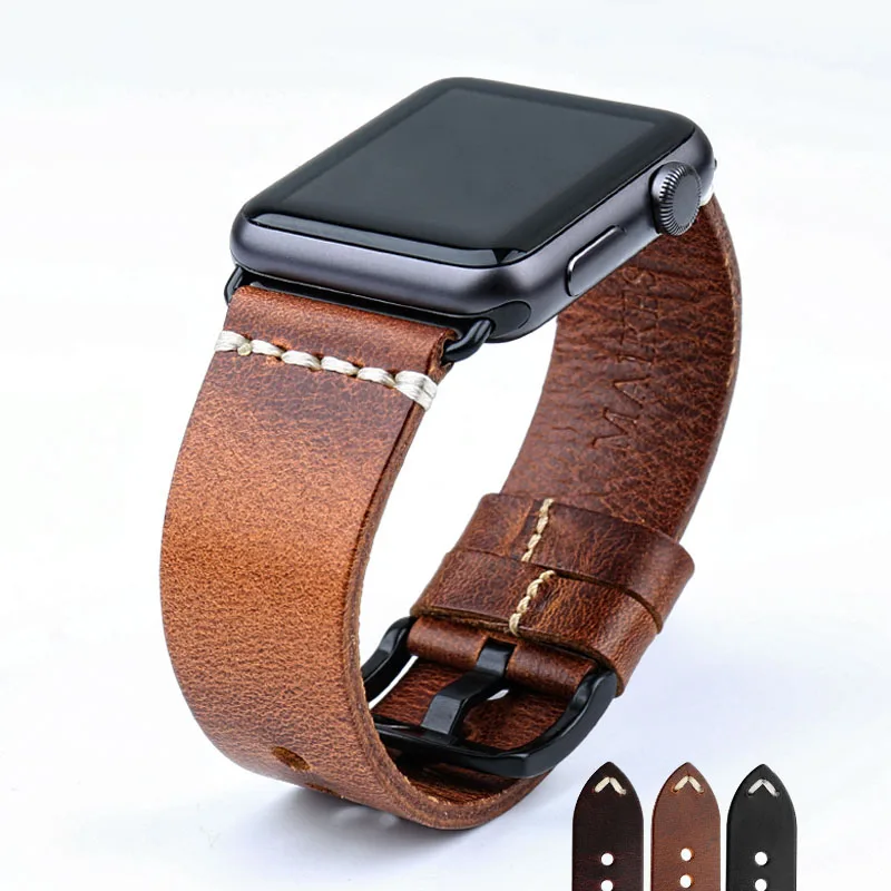 Новый дизайн аксессуары для часов ремешок apple Watch 6 ремешки 42 мм и watch 38 браслет