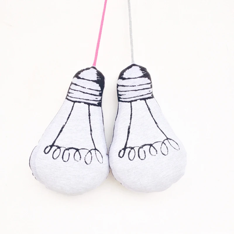 Детские подушки Луна Звездная лампа Светящиеся в темноте Детская комната Декор