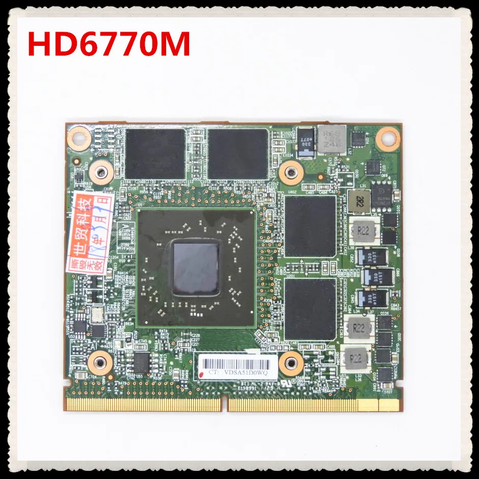 670940 001 HD6770M HD 6770 м M5950 216 0810001 DDR5 1 ГБ MXM VGA видео карты для 8540 Вт 8560 8760 Вт|Пульты ДУ| |