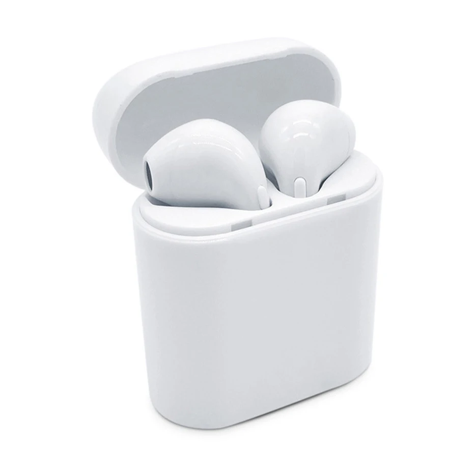 I8P Bluetooth гарнитура TWS5.0 Беспроводная бинауральная стерео Музыкальная с белым