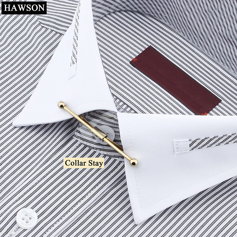 Оптовая продажа один комплект медная металлическая рубашка воротник барные