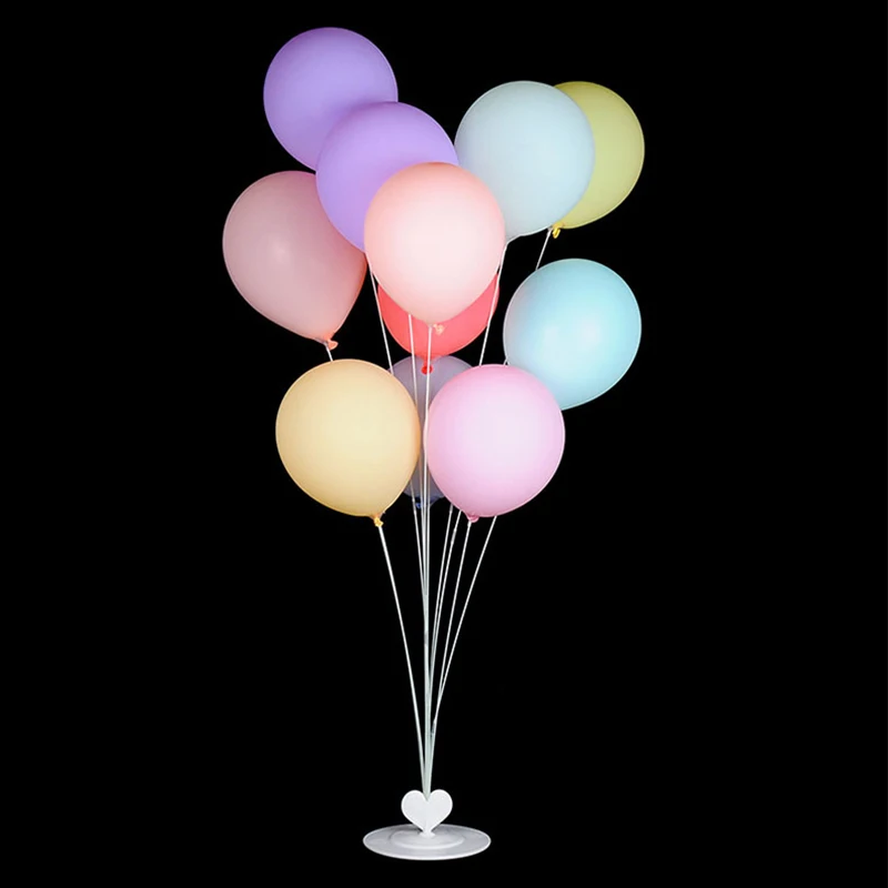 

2sets Kids adult birthday balloons accessory Wedding decor ballons Holder column baloon stand boy girl birthday deco baby shower