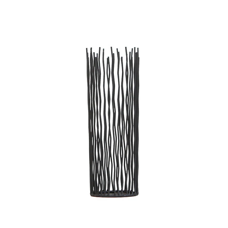 Полый черный богемный стиль металлическая настольная подставка подсвечники свадебный подсвечник Morocco Tealight подсвечник, декоративные изделия