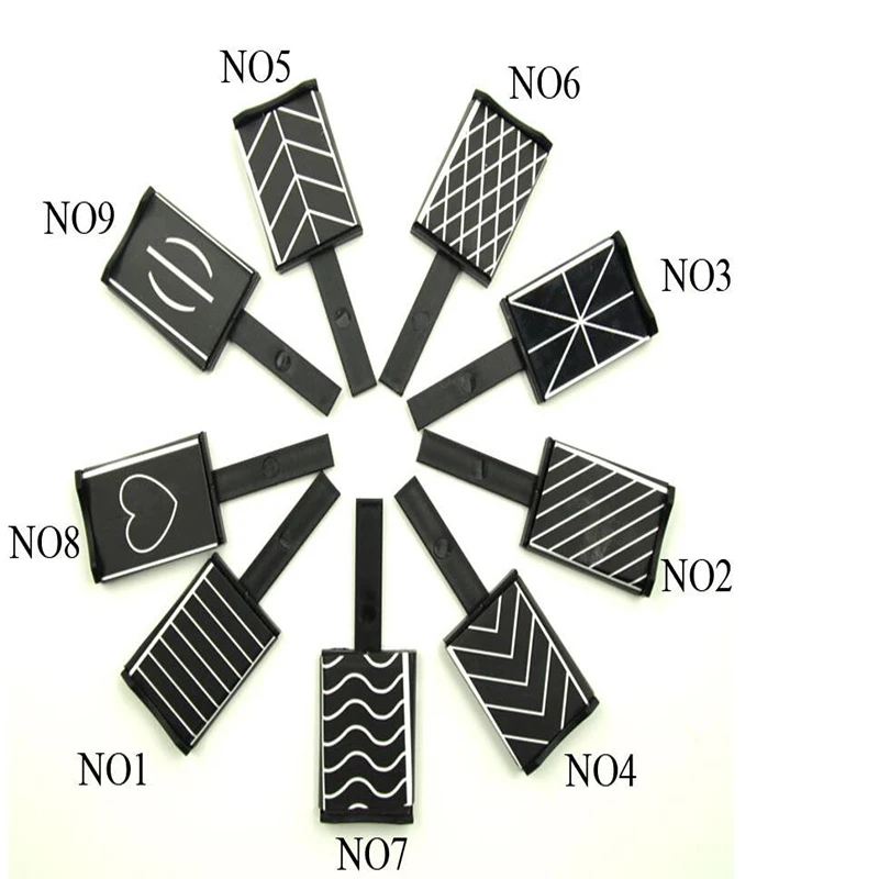 9 Piece/lots 3D Magnet Stick Cat Eye Strong for Manicure Nail Gel Polish Varnish Tips Builder Art Magnetic Design | Красота и