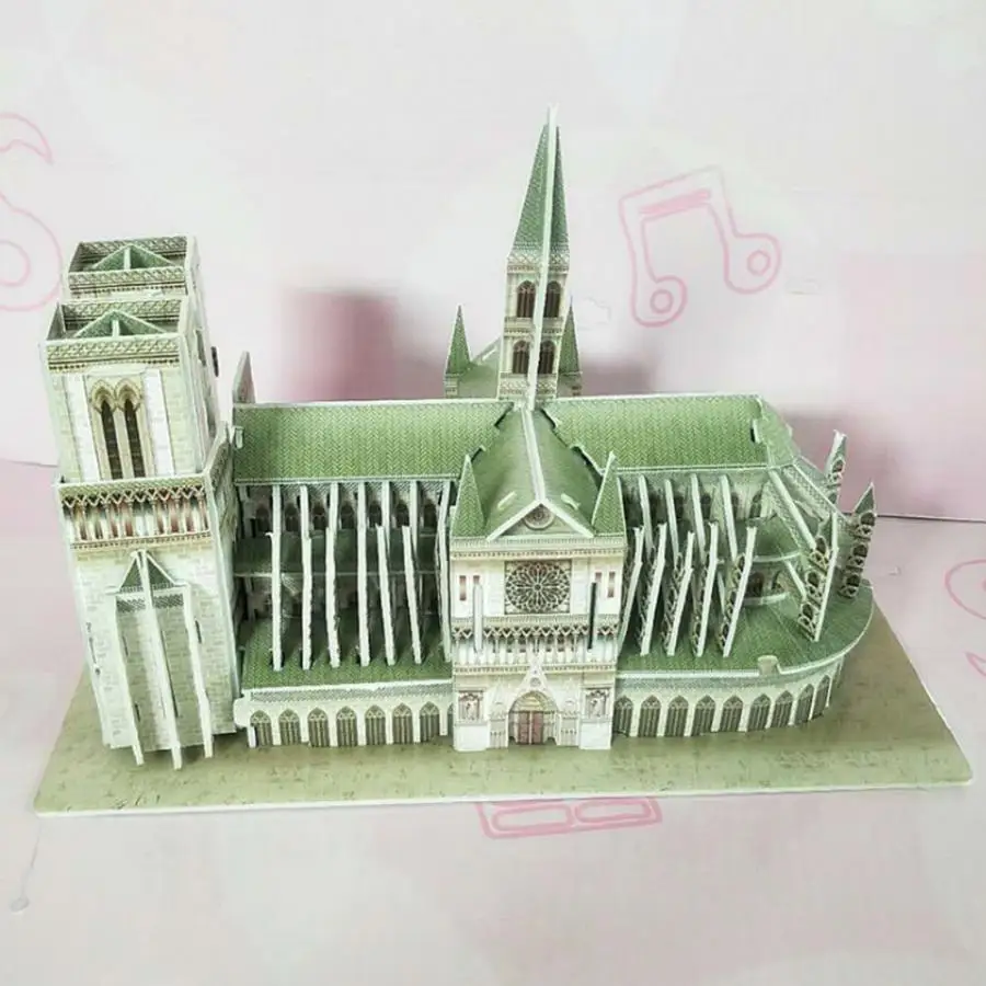 Младенцы Детский замок Модель Строительный блок DIY образовательный