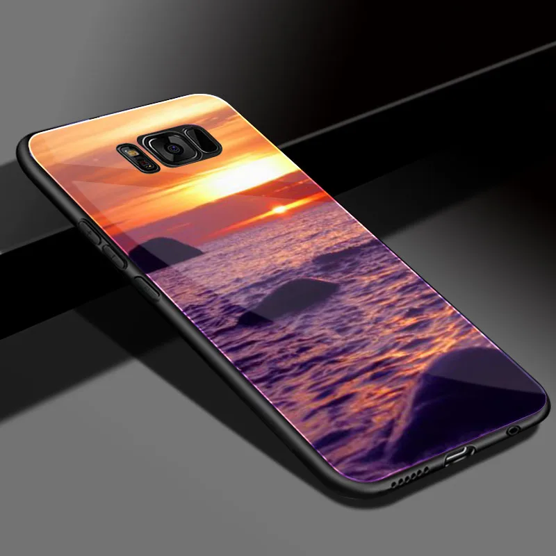 DIY фото по индивидуальному заказу чехол для телефона для samsung Galaxy S8 S9 закаленное Стекло чехол samsung Galaxy A6 A6Plus A7 j3 J5 J7 j530