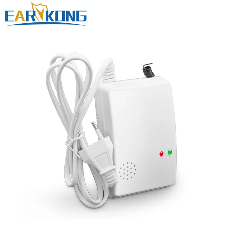 

433MHz Wireless Poisonous Gas Leak Detector CO Detector For PSTN Wifi GSM Home Burglar Alarm System gas leakage sensor