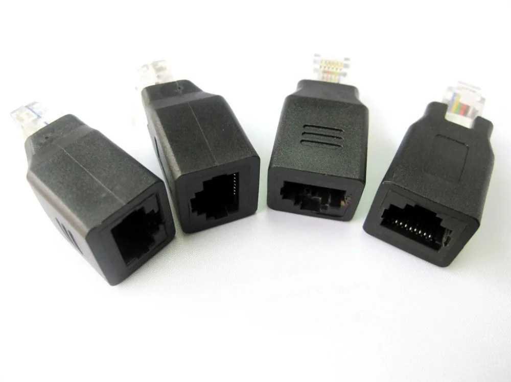 Оптовая продажа 300 шт./лот RJ45 CAT5 CAT5E сетевой Ethernet разъем штекер к женскому кабелю