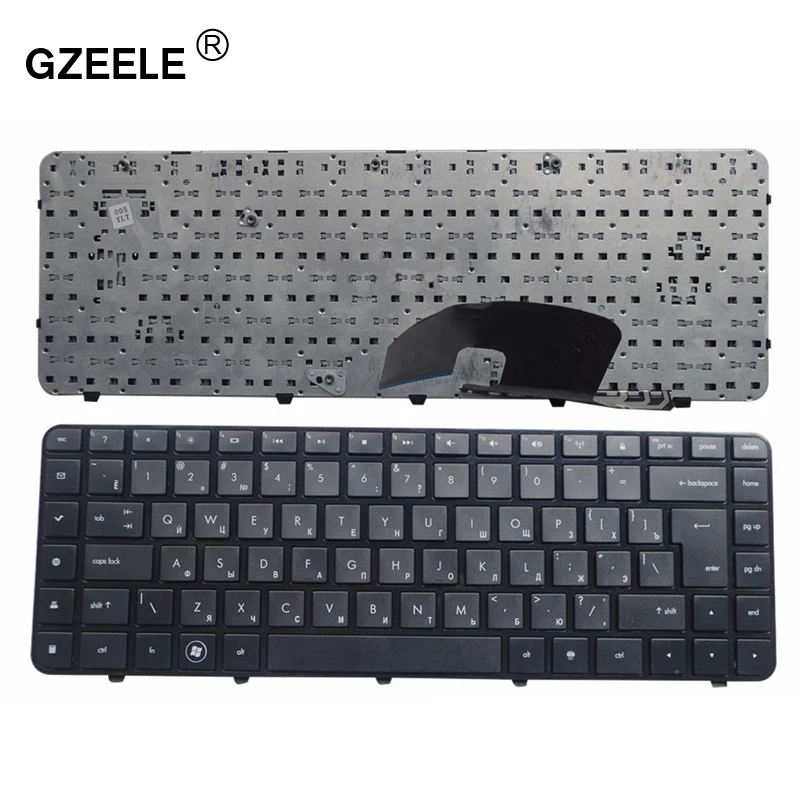 Русская клавиатура для ноутбука GZEELE HP MP 10G63SU6920 AELX8700010 606745 251 641499 DV6 3029TX 3028 3049 RU с