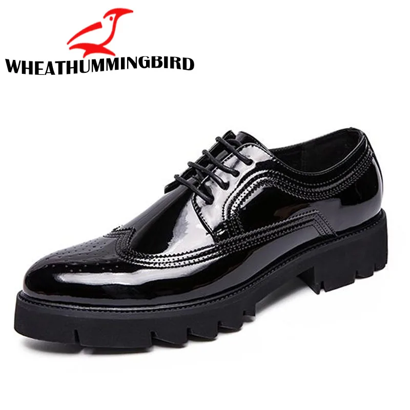 

Luxury Brand Leather Fashion Concise Men Business Pointy Black Shoes Formal Wedding Basic Shoes Men Dress Shoes LH-75