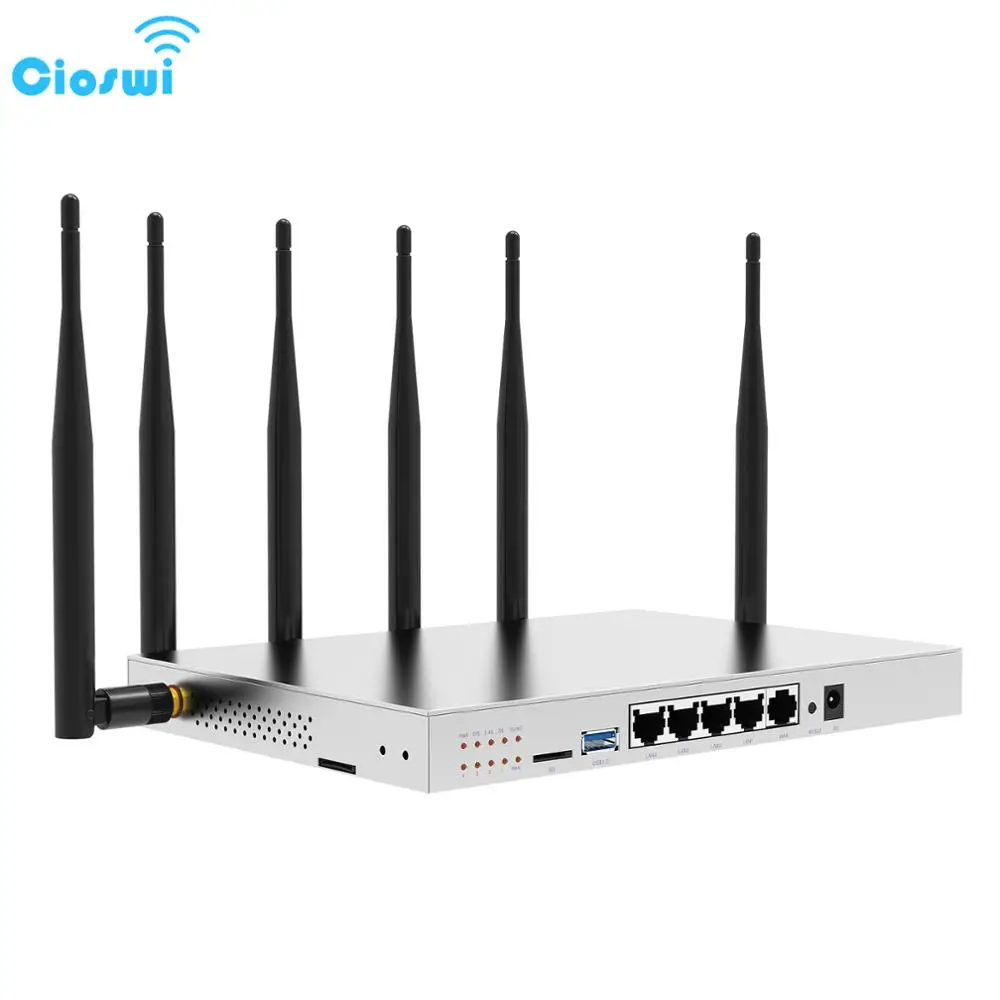 Двухдиапазонный беспроводной Wi Fi роутер со слотом для SIM карты и поддержкой 4G