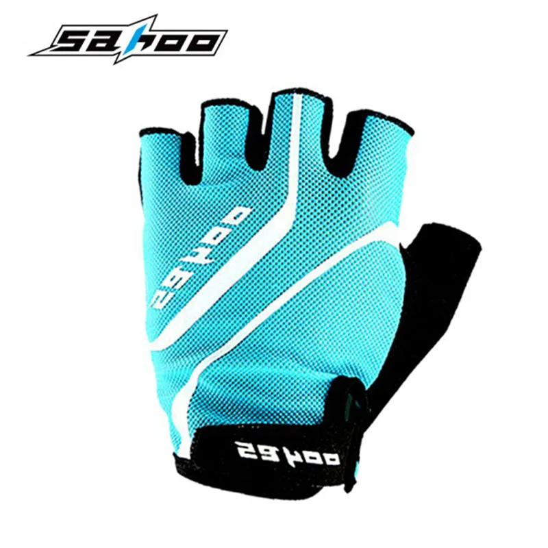 SAHOO 2017 Men's Half Finger Cycling Gloves MTB Bike Bicycle Glove Mittens For Outdoor Sports 3 Color | Спорт и развлечения