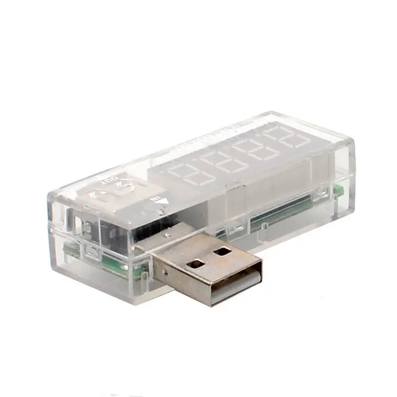2000X силовой Амперметр детектор цифровой вольтметр USB тестер напряжение тока