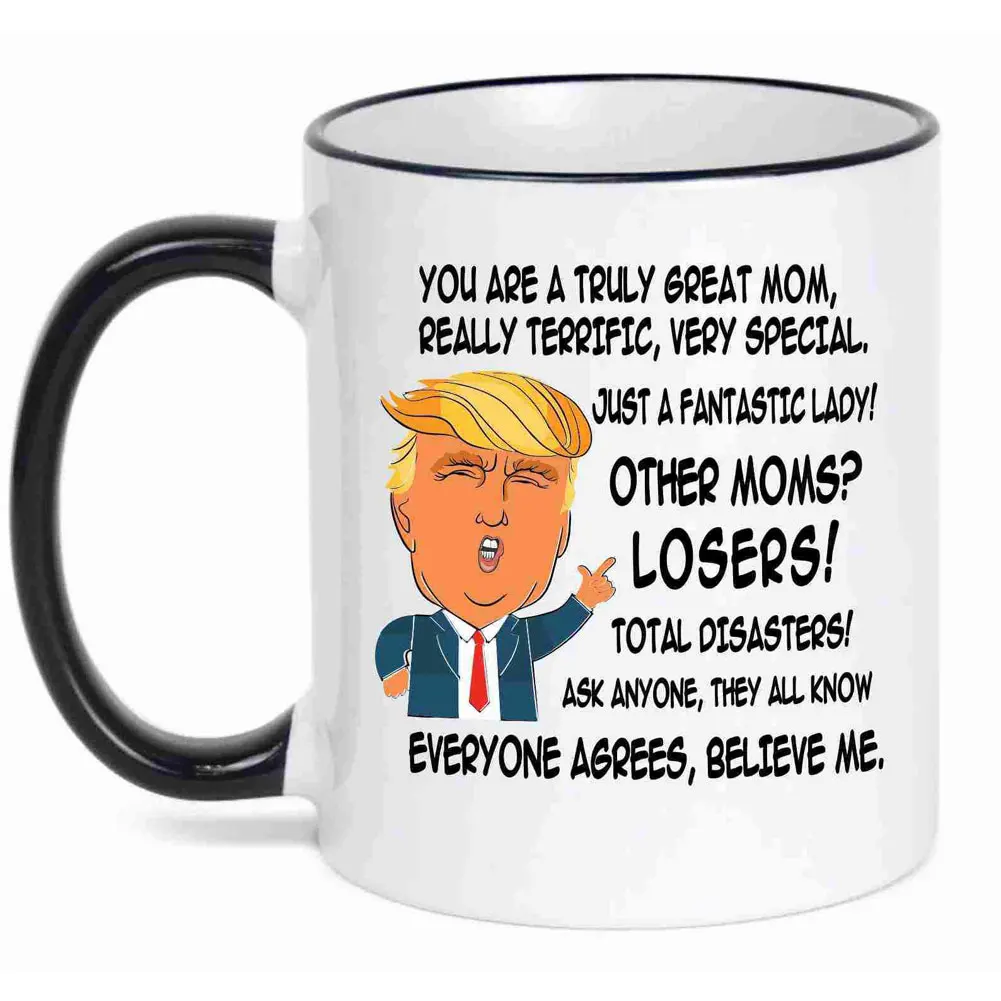 Новый Забавный Дональд Трамп большой папа кофейная кружка подарок для папы чашка