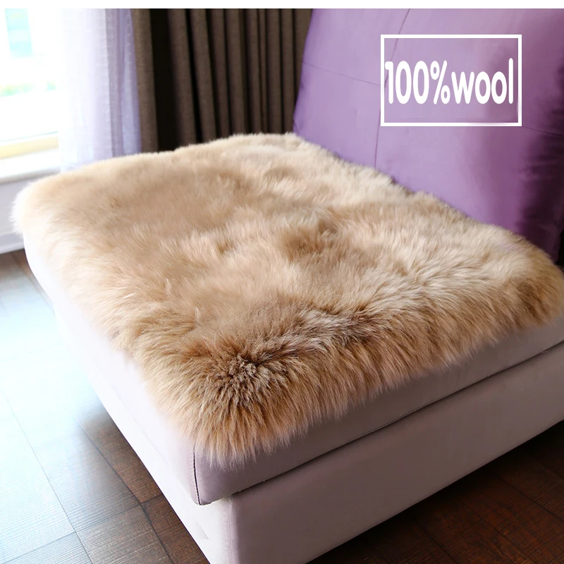 Чистая Шерсть Войлок медленный отскок Подушка Диван скольжения четыре сезона