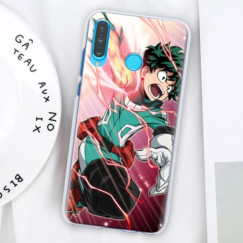 Boku no Hero Academy чехол для телефона coque для huawei P30 Pro P10 P20 P30 Lite P8 P9 Lite P Smart Plus чехол