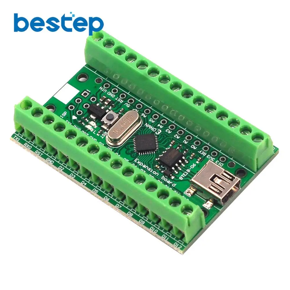 CH340G CH340 Nano V3.0 ATMEGA328P терминал модуль расширения микроконтроллер платы Micro USB для