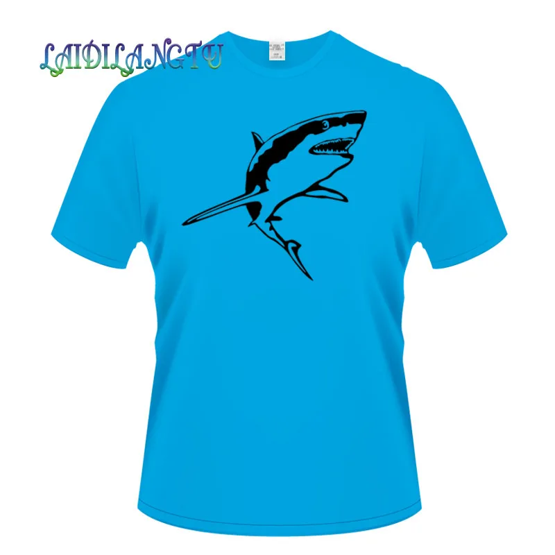 Free Shipping whale Summer Fashion Men's Short Sleeve T Shirt Mens Clothing Trend Casual Slim Fit Tees | Мужская одежда