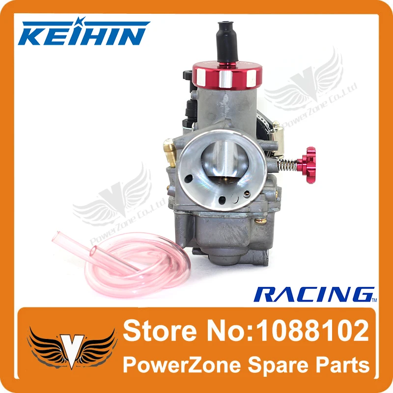 KEIHIN PE28 Гонки Карбюратор 28 мм С Резиновым Адаптер Fit Мотоцикла Мопед Скутер Байк ATV